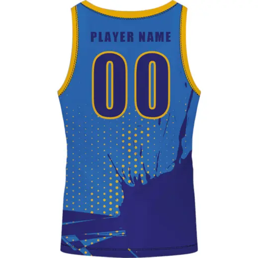 Kiddies V-Neck Vest Back